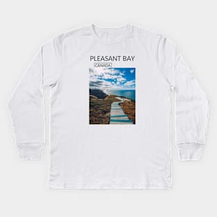 Pleasant Bay Nova Scotia Canada Gift for Canadian Canada Day Present Souvenir T-shirt Hoodie Apparel Mug Notebook Tote Pillow Sticker Magnet Kids Long Sleeve T-Shirt